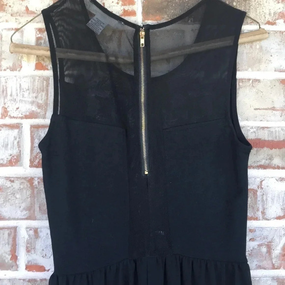 Sans Souci Chico Black Embroidered Hi/Low Dress - Picture 6 of 8